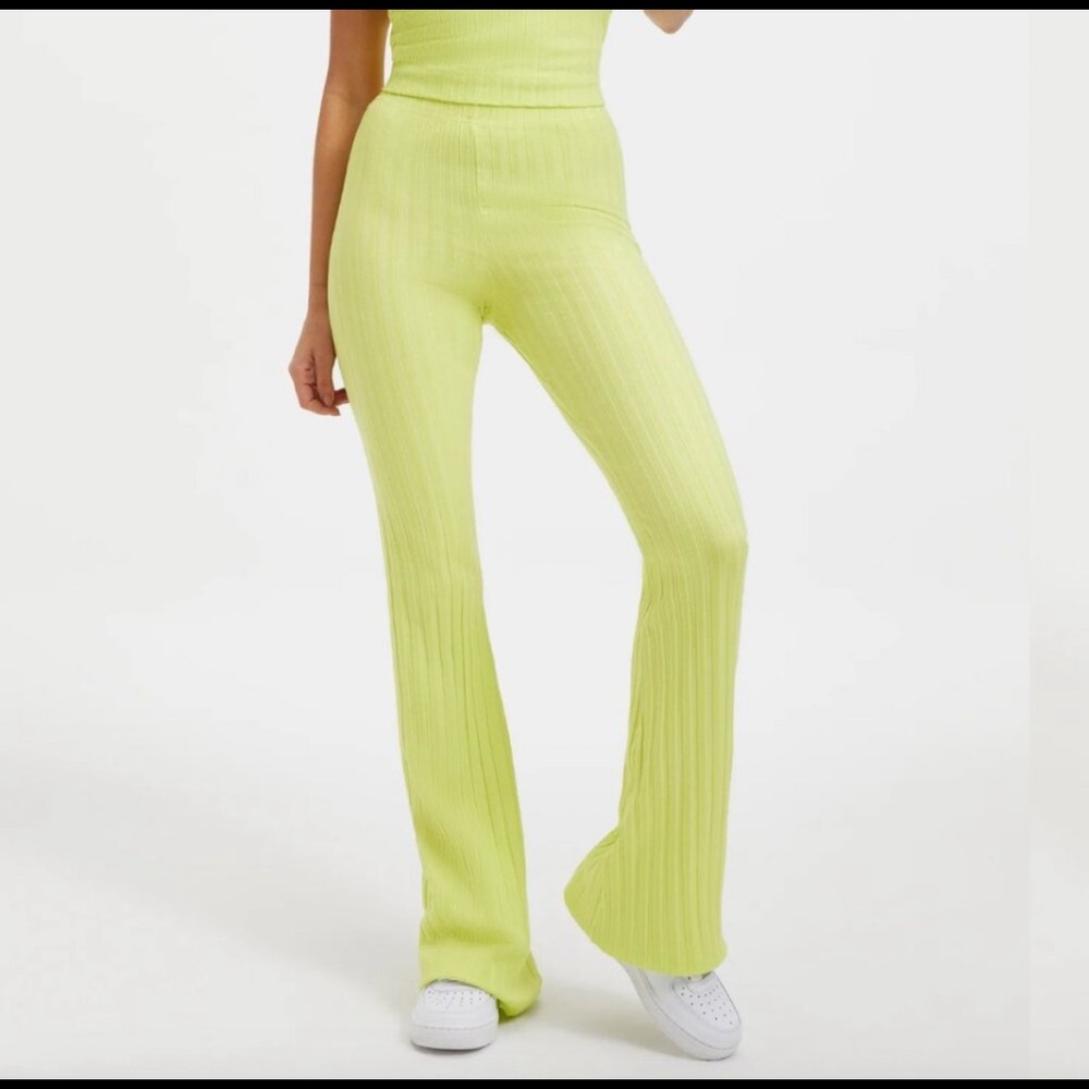 Good American ribbed pant NWT